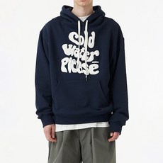 URBANAGE 男女通用 COLD WATER PLEASE 寬鬆連帽T恤