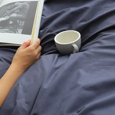 DAYMADE 棉 90/70 40支紗 平織布料, 海軍藍