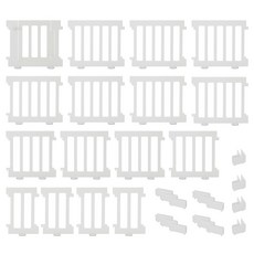 에듀플레이 우디베이비룸 16종 세트 2000 x 2800 mm, 화이트, 1개 화이트, 1개