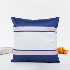 화사한 인조 실크 쿠션커버