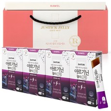 RAWEL Justick L-Arginine果凍條禮物組合, 350g, 4盒