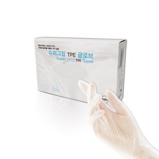 Tissue-dori Super Grip TPE 高級衛生手套 100p, 1盒, 100枚