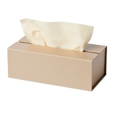 Vastly 補充型面紙盒 大型, 1個, 米色