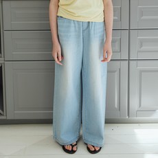 에스엠투 베이직 와이드 데님 팬츠