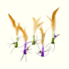 PET Morning Realbug 蠑螈玩具 紫色 2p + 綠色 3p 套組