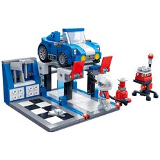 BanBao 邦寶積木 機油更換區 回力馬達積木 BO8636, 1個