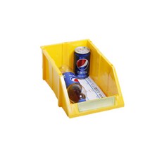 可堆疊收納箱 3件組, 混色, 1套