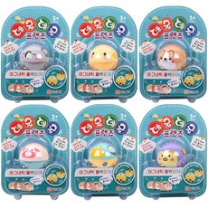 OZ TOY 松鼠朋友後衛動物磁鐵車 6 型 B 組, 群青（包）