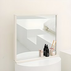 Easeheim 凱特 立式化妝桌鏡 600, 白色