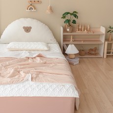 비비엔다 아이스러쉬 냉감이불, 베이지 아이보리 써클