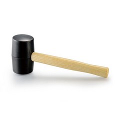 RIVER-GREEN 聚氨酯橡膠槌 黑色 中, 單一商品, 1個