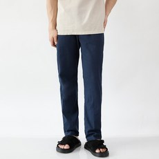 HARRISON HOMME 亞麻鬆緊帶長褲 251 BNJ1127