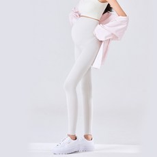 unheve 輕薄高腰孕婦內搭褲