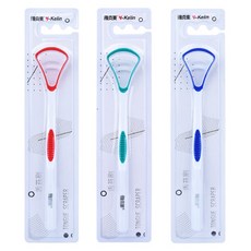 彩色刮板舌苔清潔器3件組, 1套