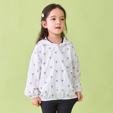 Bebezoo 蝴蝶結點點連帽外套