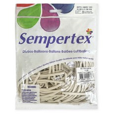 Sempertex 魔術氣球 160S 50入, 粉彩暮光奶油, 1個