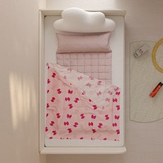 韓國 amante 嬰幼兒豐基人造絲毯 涼被, 安琪(PINK)