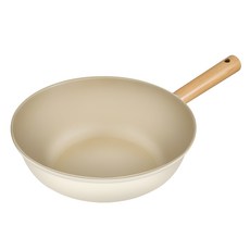 IH感應爐適用陶瓷塗層深炒鍋, 28cm, 1個