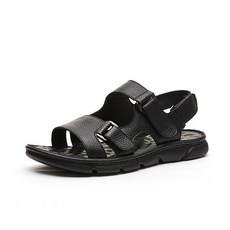 ELCANTO 男款牛皮雙綁帶涼鞋 2.5cm LCMW81M126