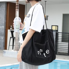 Ruby Coco微笑筆記休閒帆布環保袋