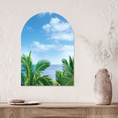 SANGSANG HOO 拱形海報 Beyond the Sea, 藍色系