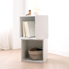 LISENT 收納櫃 2入, 白色