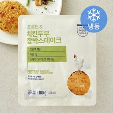 메디쏠라 치킨두부 함박스테이크 (냉동), 100g, 1개