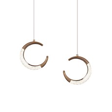 WONHA 餐桌燈 吊燈 Culv Moon W493-2 LED 10W 自然白光, 金色