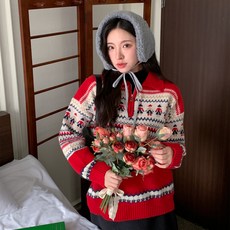 CHICBLACK Maungsa 可愛羊毛綁帶耳罩 cpacc528k4a