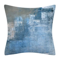 마켓에이 빈티지 페인트 워싱 단면 베개 쿠션커버