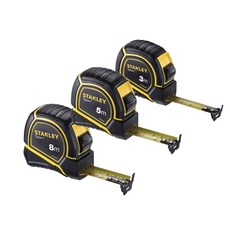STANLEY TOOLS 捲尺組 3m*16mm+5m*19mm+8*25mm, 1套