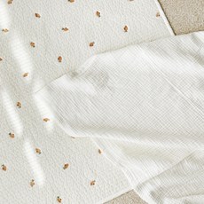 Dot to Dot x Marolot Baby 被子刺繡絎縫墊嬰兒床墊, 胡蘿蔔, 1個