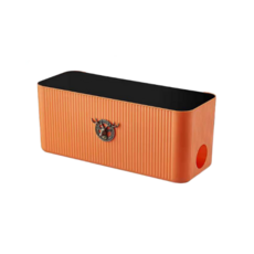 HS Twis客廳廚房電線收納盒, 橘, 1個