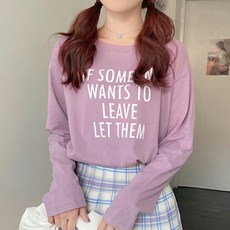 러브레터 잉글리쉬 임산부 긴소매 티셔츠