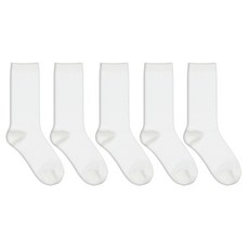 박군 여성용 MJ 골지 롱 패션 양말 5족 세트