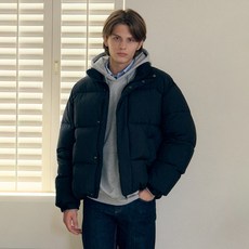 베이직하우스 남녀공용 데일리 푸퍼 숏패딩 점퍼 LZPJ7101