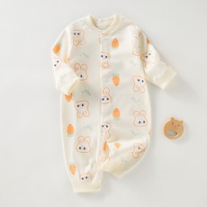 STARDOOR 可愛角色圖案全開扣連身衣