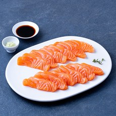 바른씨 숙성연어회 슬라이스 (냉장), 1개, 200g
