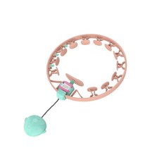 모아클래스 저소음 스마트 훌라후프, 핑크, 570g, 1개