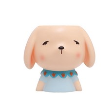 半身像雕塑花盆, 小狗