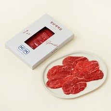 청담새벽집 한우 홍두깨 1++등급 (9) 육전용 (냉장), 200g, 1개