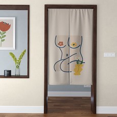 마켓에이 심플리 툰아트 파티션 커튼 분할형