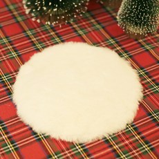 EPLYN 裝飾小物 短毛迷你圓形地毯