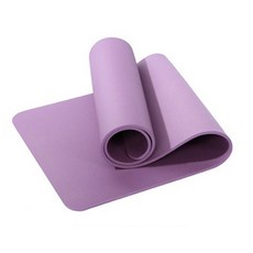 올라운더 홈 플로어 미끄럼방지 요가매트, 퍼플, 1개