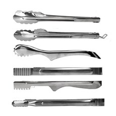 Cheonseongjeongmil 一套 6 個廚房鉗, 單一顏色, 1套