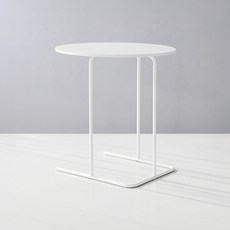 마켓비 DUGED 원형 테이블 D70, 화이트