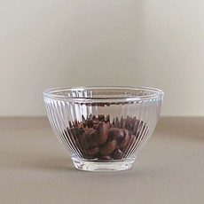 DELI 條紋醬料碗 75ml, 透明, 6個