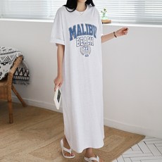 봉봉스토리 말리부 해변 박스 임산부 원피스