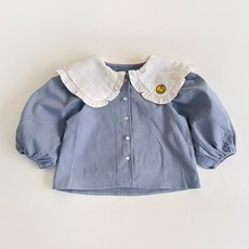 Bienvenue女童款微笑可愛夾克