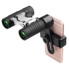 可折疊攜帶式手機配件 附雙筒望遠鏡, 40x22（手機適配器）